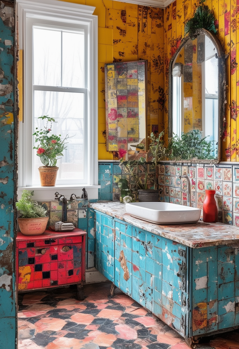 Unleashing Creativity: Exploring the Eclectic Bathroom