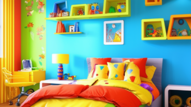 Vibrant and Playful: Creating a Colorful Kid’s Room