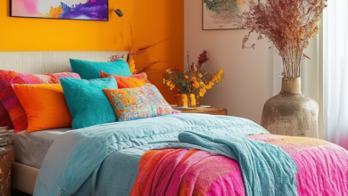 Vibrant Bedroom Ideas to Add a Pop of Color to Your Home