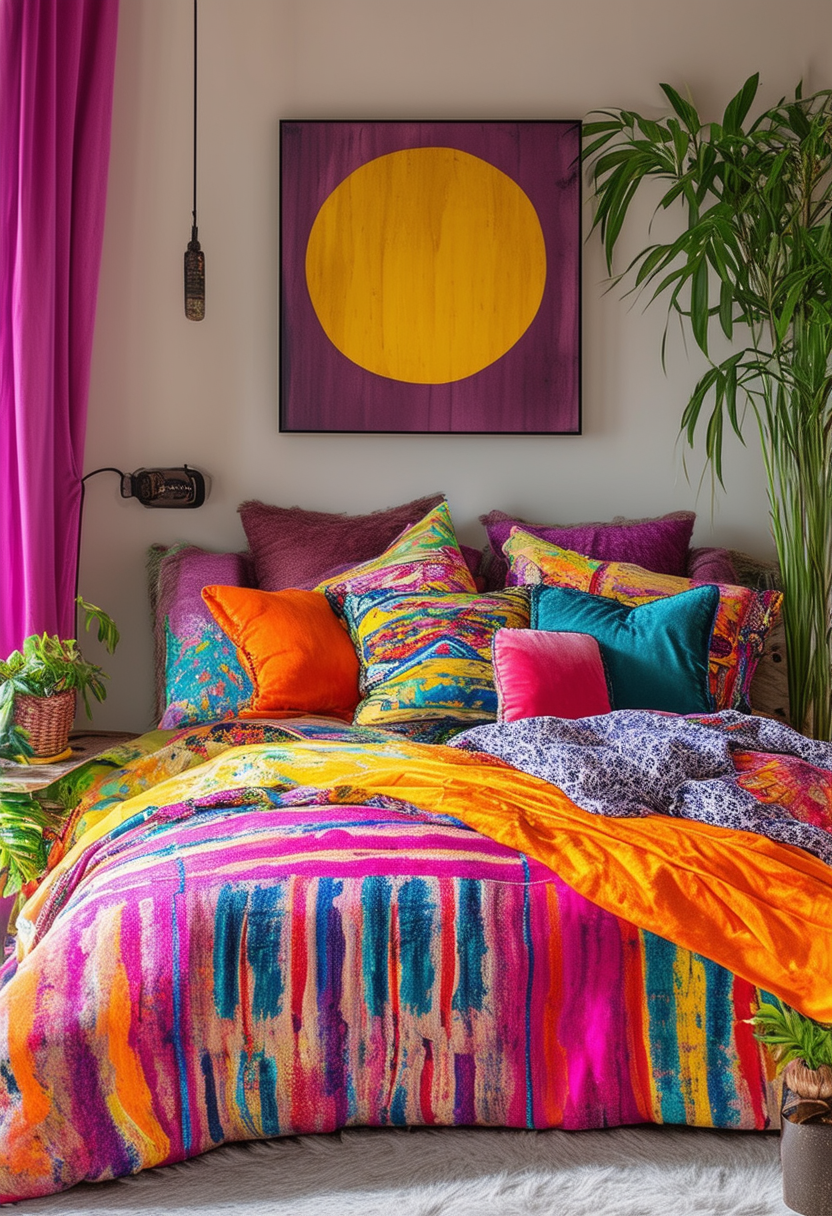 Vibrant Dreams: Exploring Colorful Bedrooms