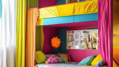 Vibrant Wonderland: Colorful Kid Room Inspiration
