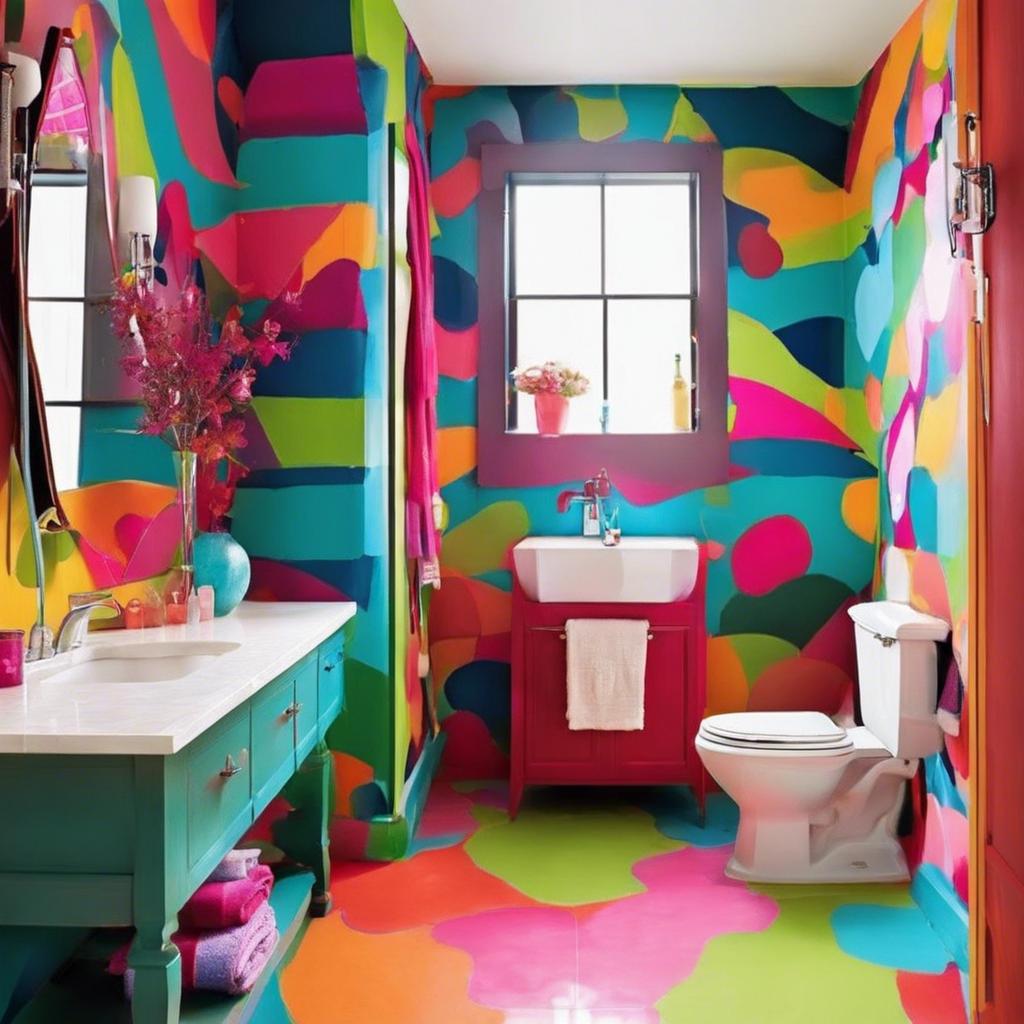 Brightening up the Space with Vibrant Colors