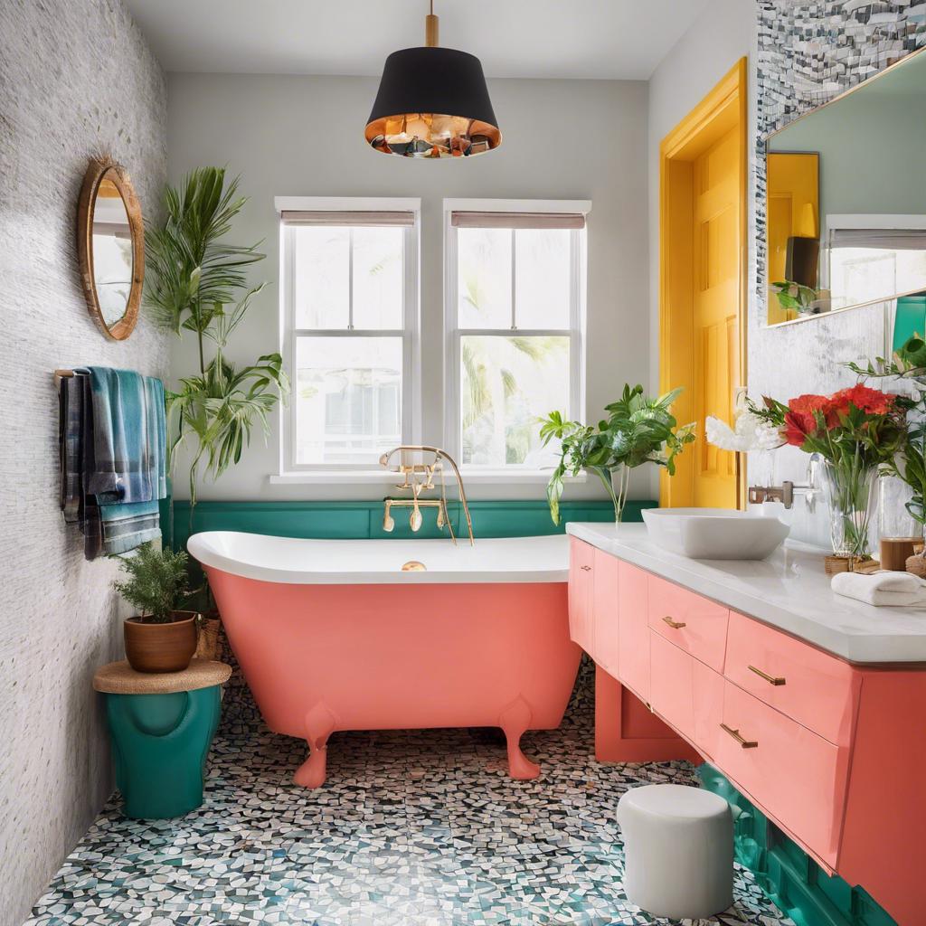 Using Colorful Tiles to Make a Statement