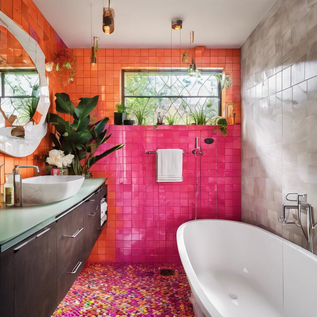 Creating a Cohesive Color Palette in a Small Bathroom