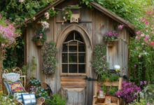 The Enchanting Charm of a Cottage Garden Shed