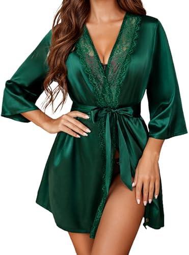 Explore Stylish Women’s Satin Pajama Sets and Robes Online