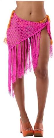 <strong>Explore Stylish Swimwear Cover Ups for Your Beach Days</strong>“></p>
<h2>Stylish Hollow Out ⁤Beach Cover Up Skirt with Sheer Crochet Design</h2>
<p>This alluring beach cover-up features a <strong>hollow out crochet style</strong> design paired with trendy fringe elements. Ideal for showcasing your swimsuit, it is designed to be both eye-catching and comfortable, making it perfect for lounging by the pool or strolling along the beach. The <a href=