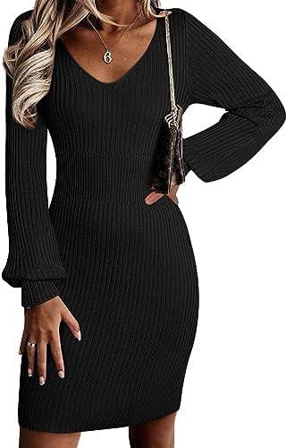 Stylish Women's Knit Dresses and Sweaters for Every Occasion