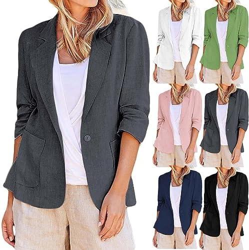 Versatile Women's Blazers for Office‍ and Casual Wear