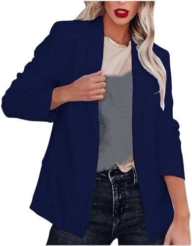 Stylish Women's Casual Blazers for Work ‌and Play