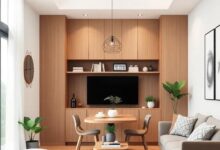 Maximizing Space: Creative Solutions for Small Living Rooms with Dining and Storage Areas