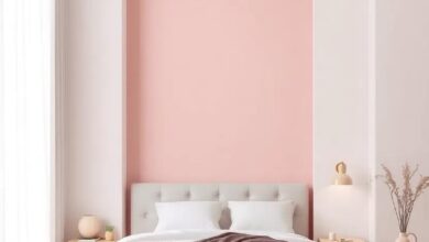 Embracing Serenity: Creating a Modern Bedroom Sanctuary with Soft Pastel Hues