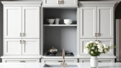 Embracing Elegance: The Timeless Charm of Gray Kitchen Cabinets and Walls