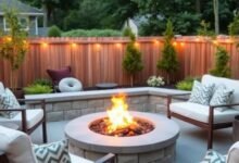 Transform Your Backyard: Creating the Ultimate Patio Experience with a Cozy Firepit