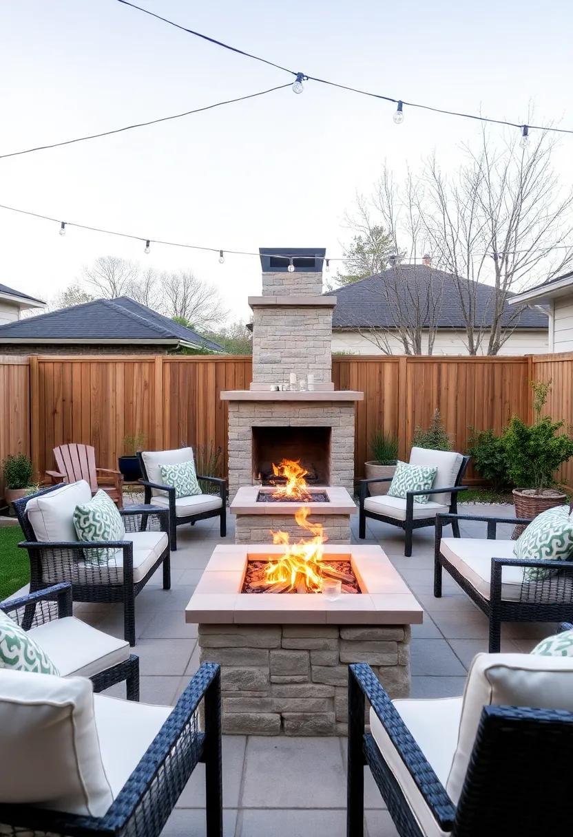 Enhancing Outdoor Dining with a Cozy Firepit Retreat