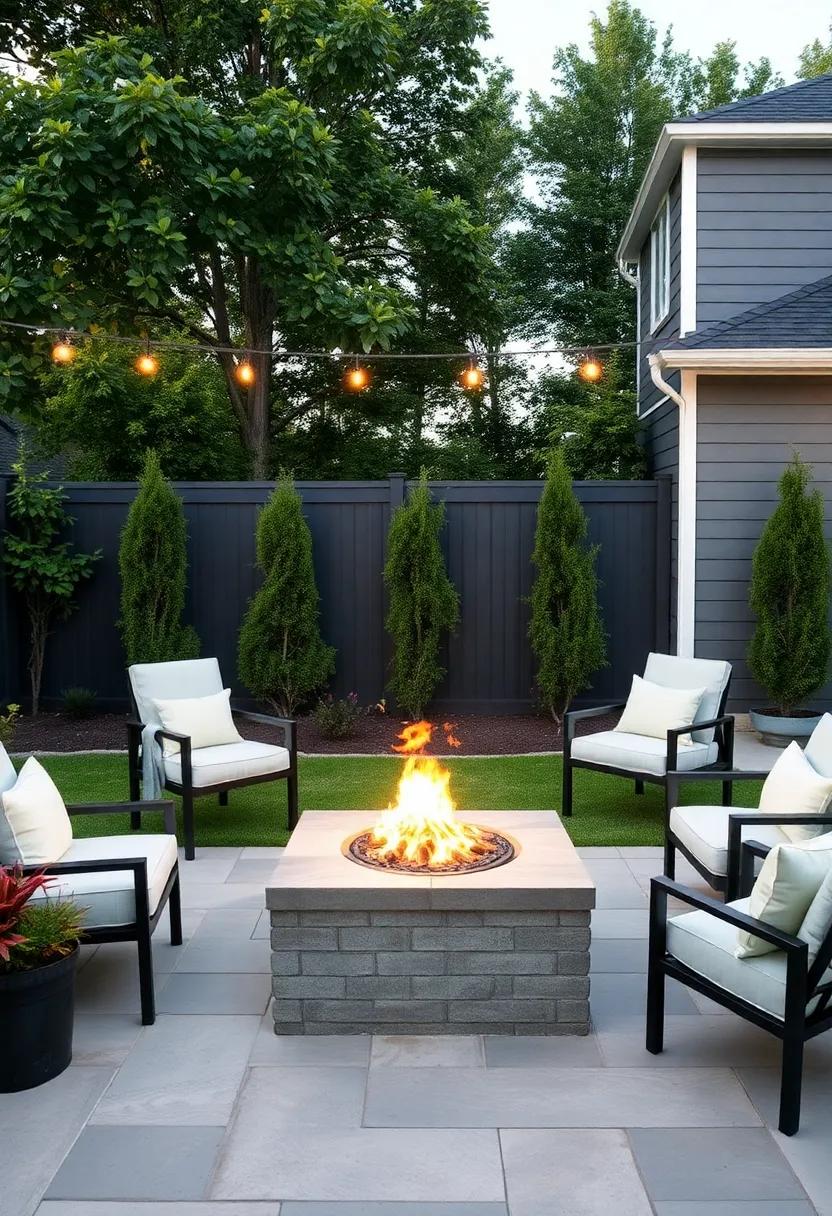 Transform Your Outdoor Space with a Stunning Firepit Centerpiece