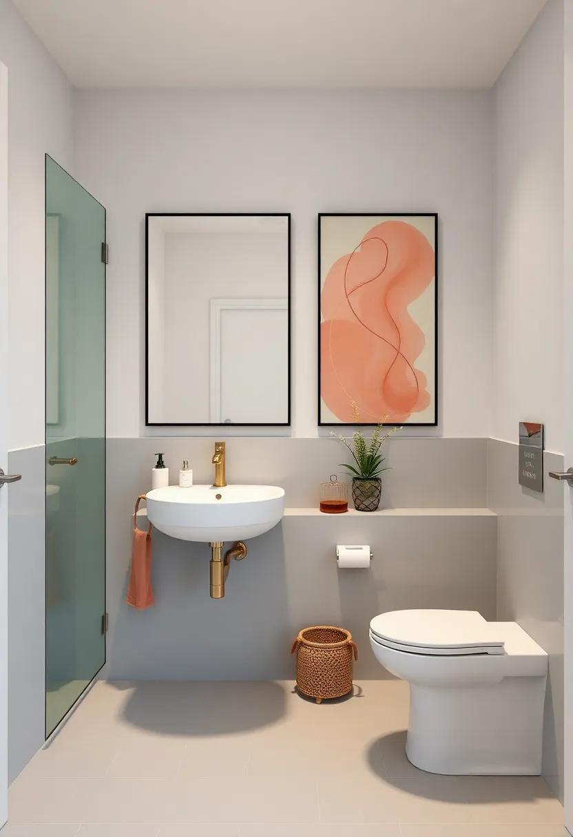 creative Use Of Artwork To Personalize Your Bathroom ‌Space