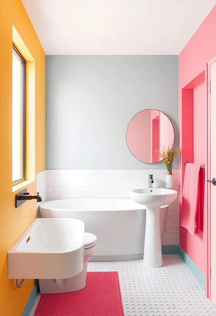 Transforming Your Bathroom With Vibrant Wall Colors that Pop