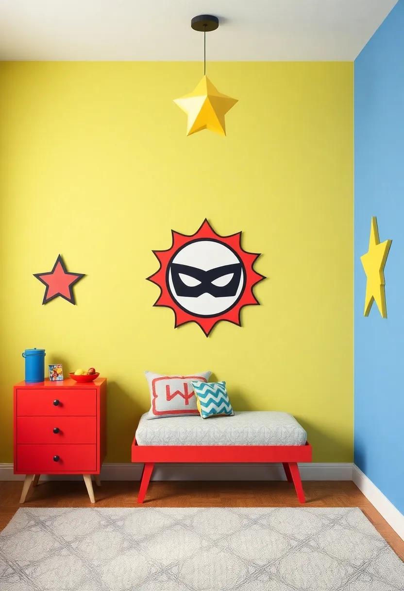 Inspired by Superheroes: bold Colors⁢ That‌ Celebrate Every Child’s Heroic Spirit