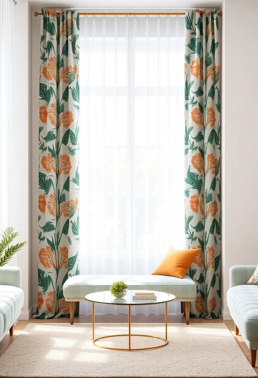 Brighten Up​ with Bold Prints to Energize Your Lounge Environment