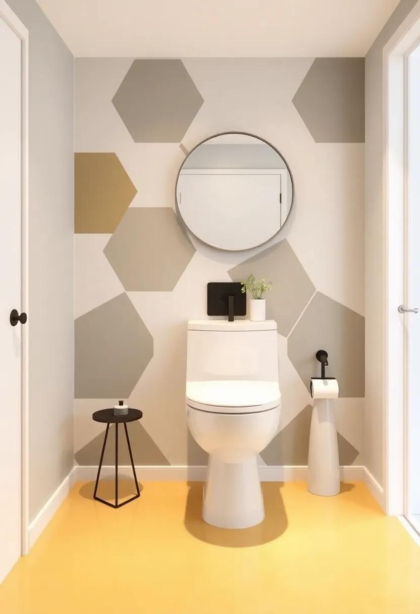 Creating Depth With Vertical Stripes ‍In Your Powder Room