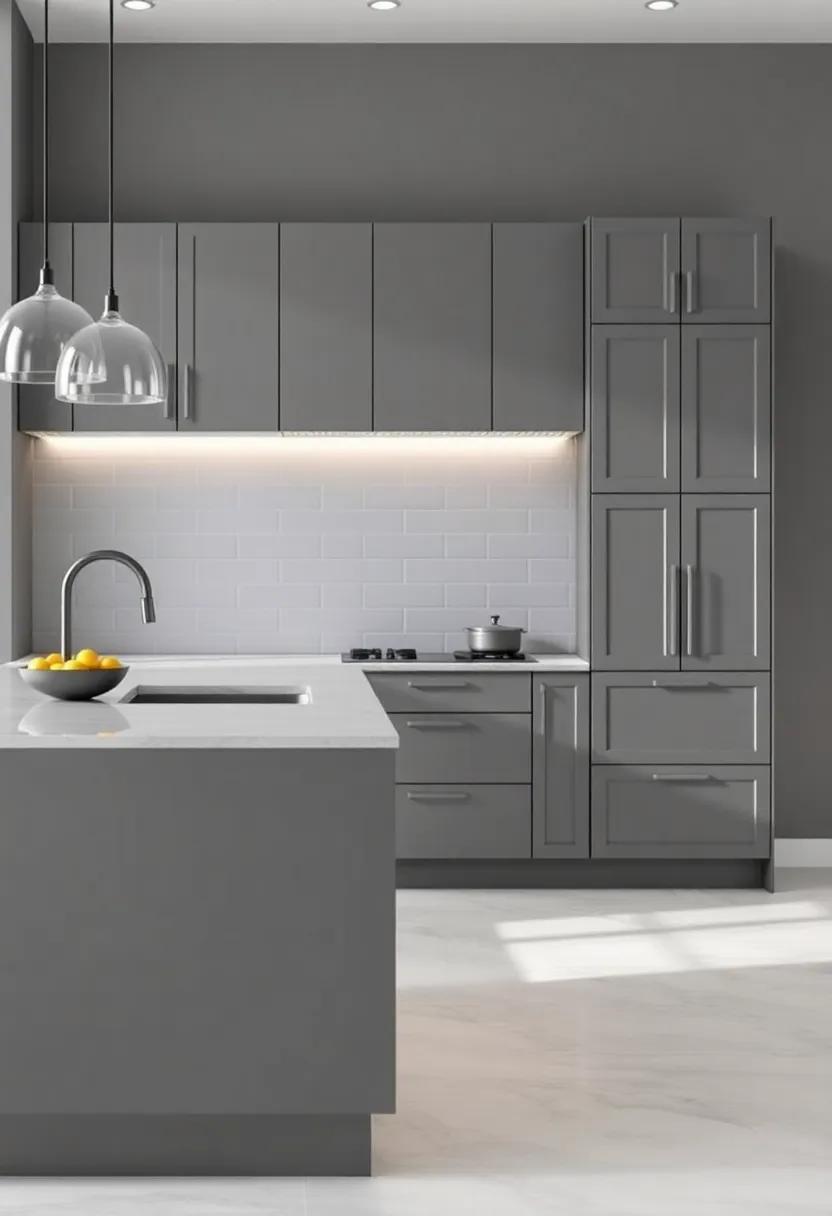 Embracing Gray: Unveiling the Allure of Sophisticated Kitchen Spaces