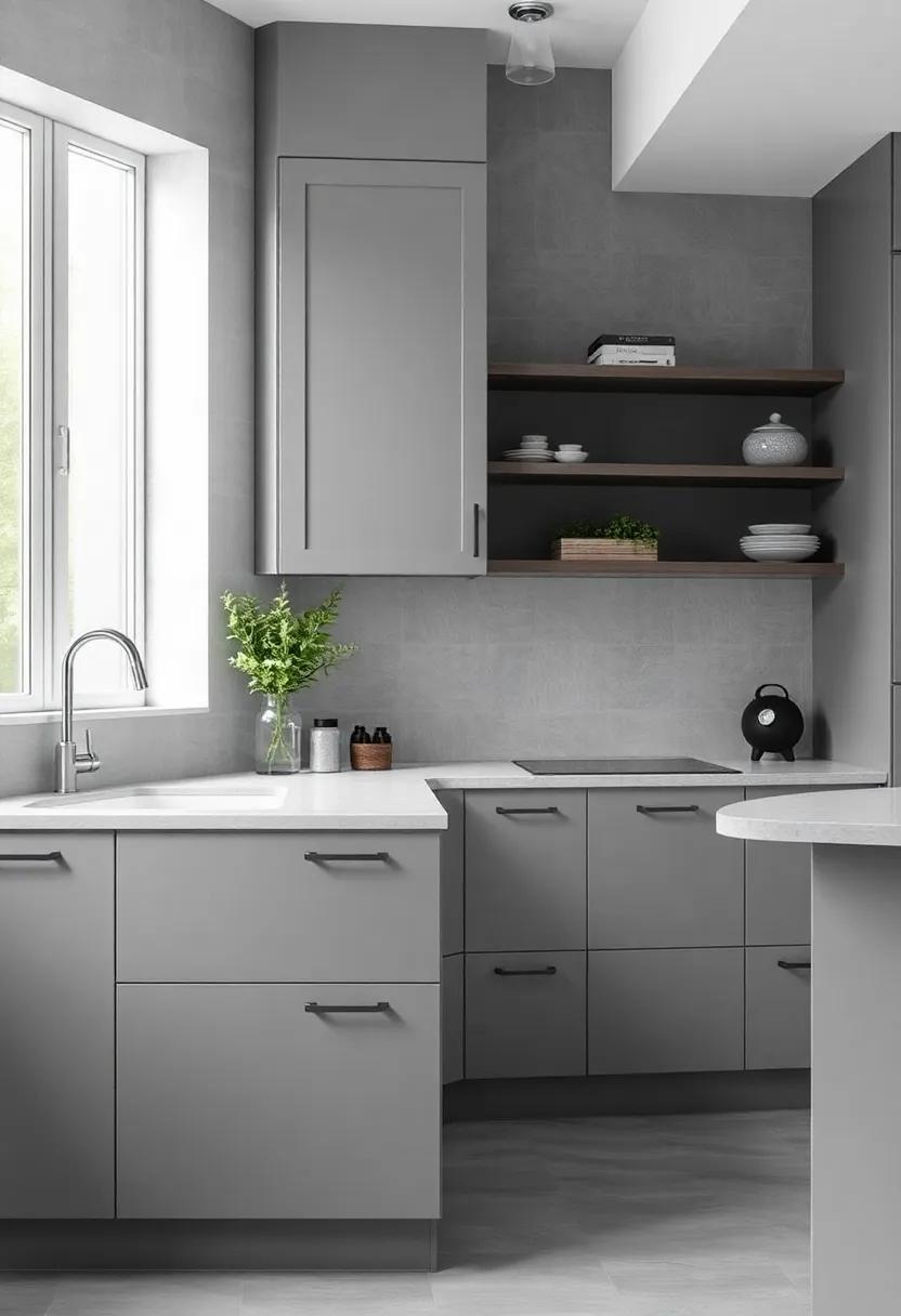 Sustainable Choices: Eco-Friendly Materials in Gray Cabinet Design