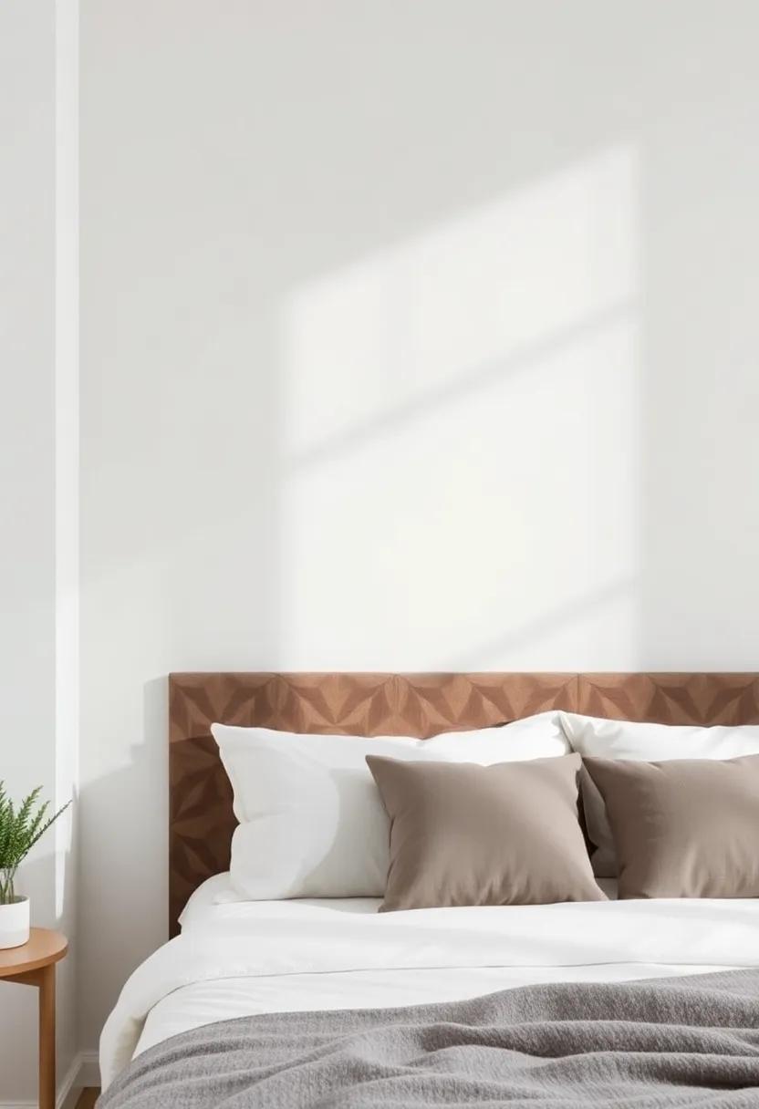 Curating a Cohesive‍ Look: Matching Geometric Headboards with Room Elements