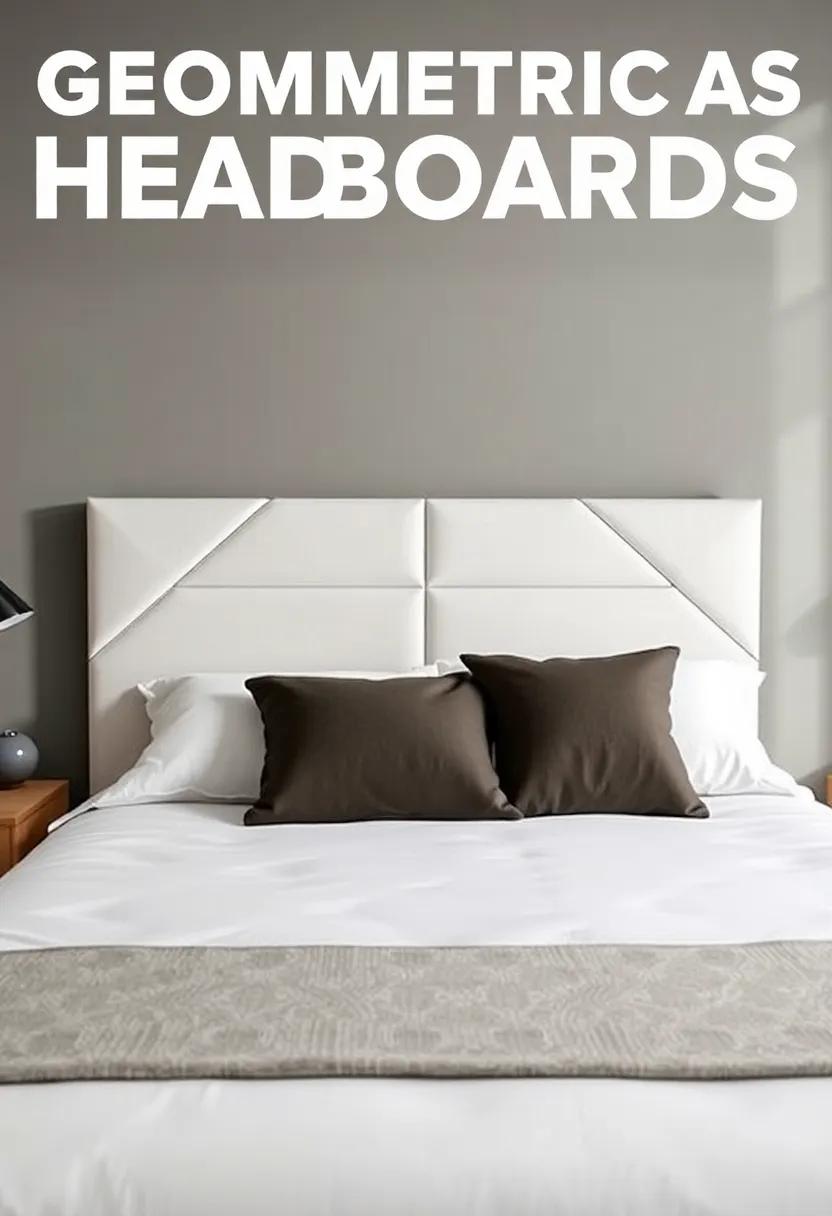 Geometric Headboards as Focal Points: ⁤Making Statements ‌in Design