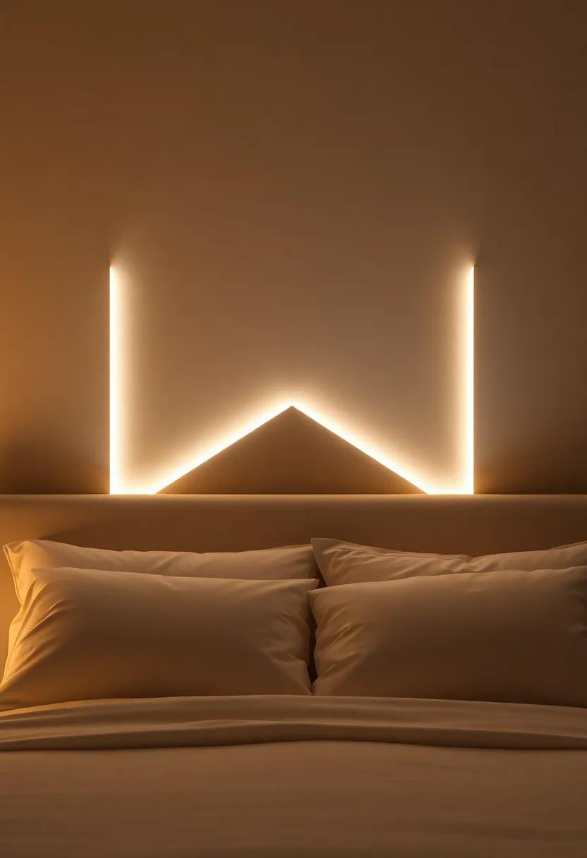 Lighting ​Matters:⁤ Enhancing Geometric Headboards with Strategic Illumination