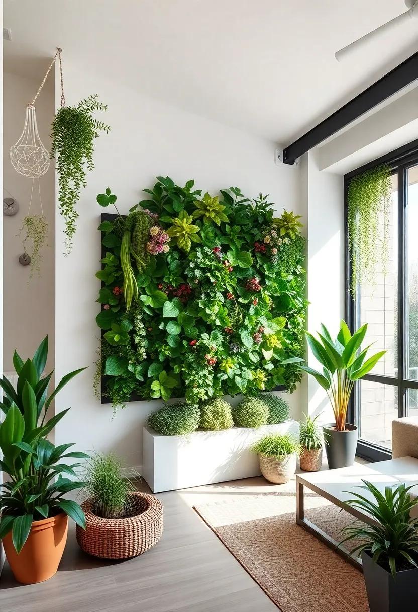 Lush Vertical Gardens Maximizing Space While Making a Bold Statement