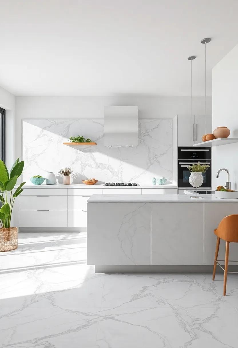 Transform Your Kitchen Into A Luxurious ⁤Oasis With Marble Effect Floor Tiles