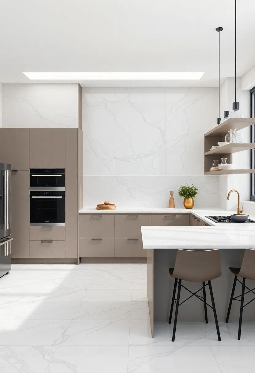 Discover The Versatility Of ​Marble Effect Tiles In Various Kitchen Themes