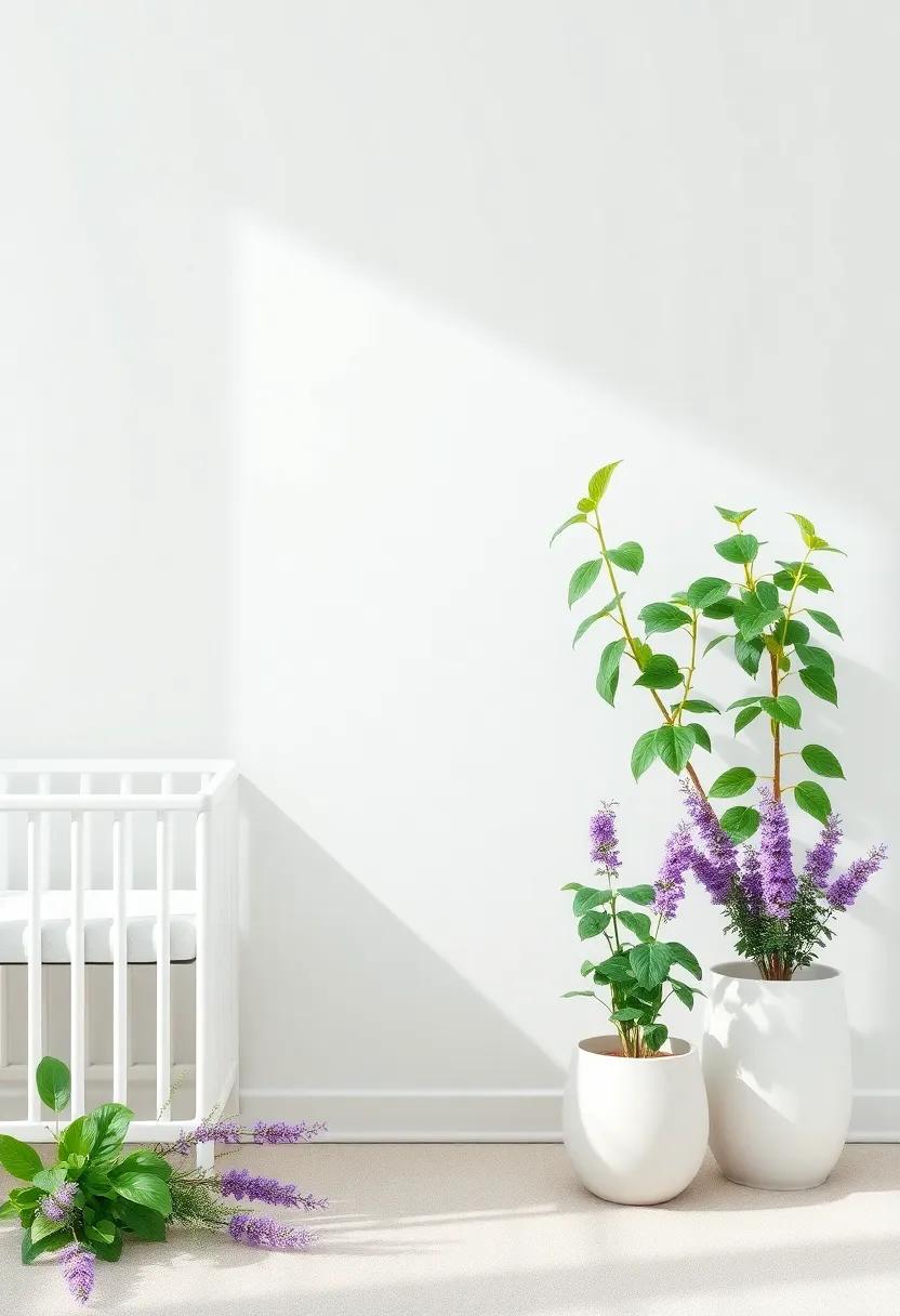 Incorporating Plants: Bringing Nature Indoors with Mint and​ Lavender