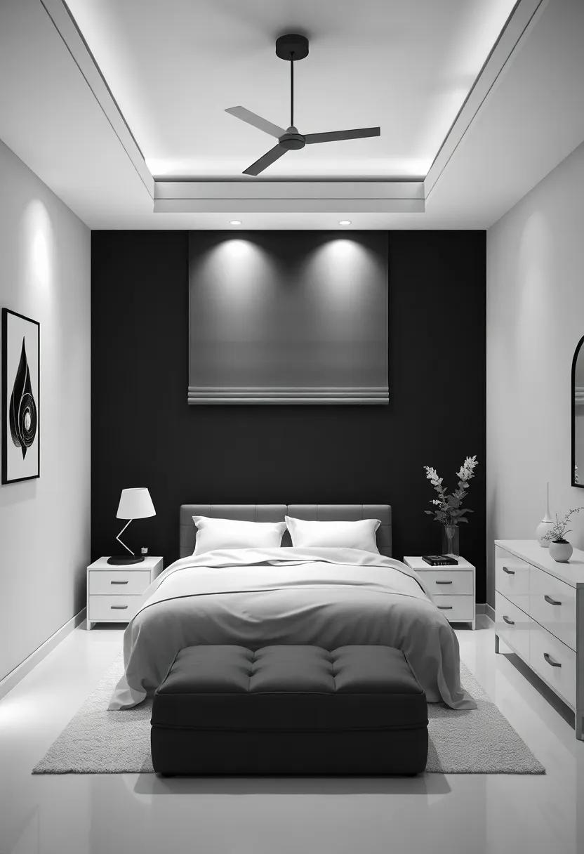 Embracing the ⁢Essence of Monochrome in ​Teen Room ⁢Design