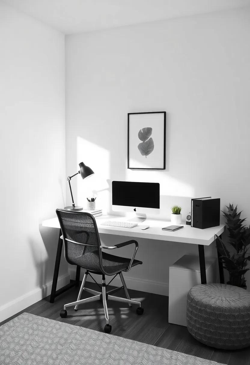 Minimalist Desk​ Ideas: Creating ⁢a Focused‌ Study Area