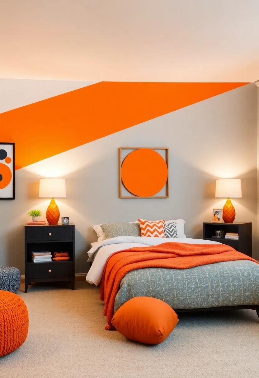 Creating a Dynamic ⁣Color Palette for a⁢ boys' Room‍ with ‍Orange accents