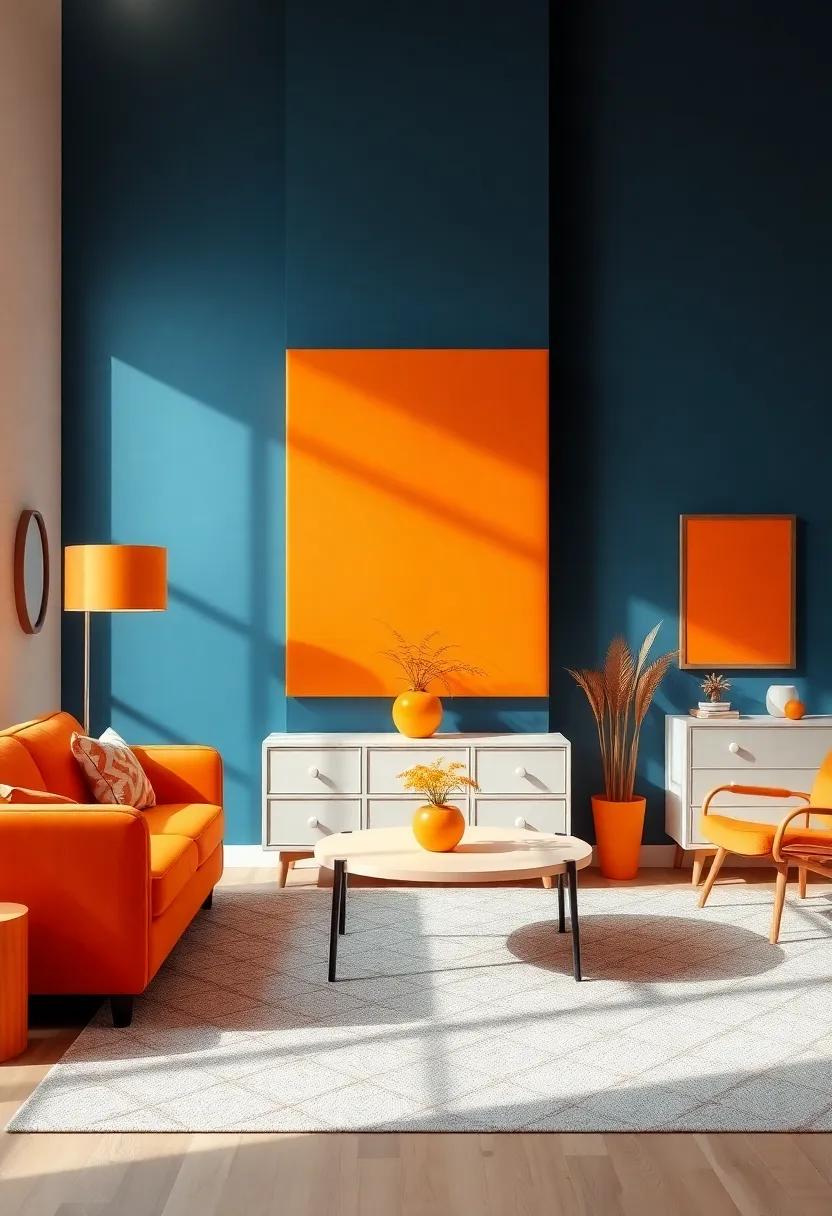 Exploring ⁣Furniture Choices‌ That ⁢Enhance Vibrant ⁤Orange ⁤Features