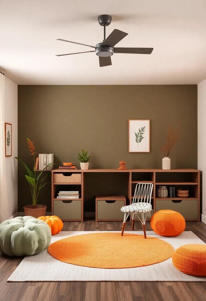 Incorporating Nature-Inspired Décor ⁢with Orange as a Focal Point