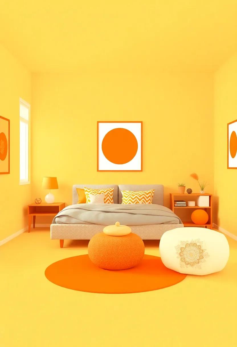 Selecting Wall art That Harmonizes ⁢with Orange ⁤Tones in the Room