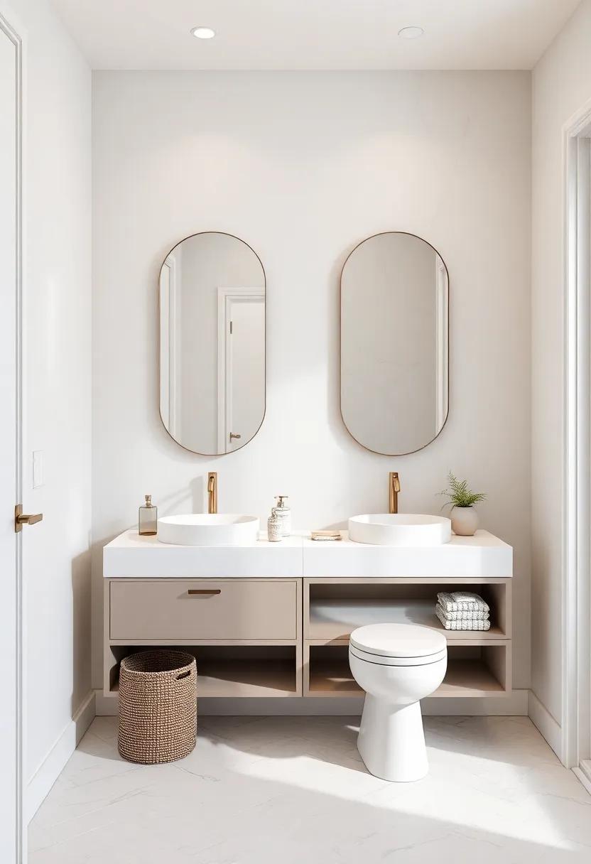 Functional Art: Dual-Purpose Vanities For Small Powder Rooms