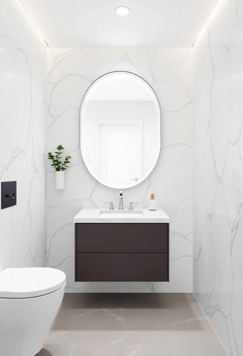 Transformative Shapes: Unique Vanity Designs ​That Redefine Space