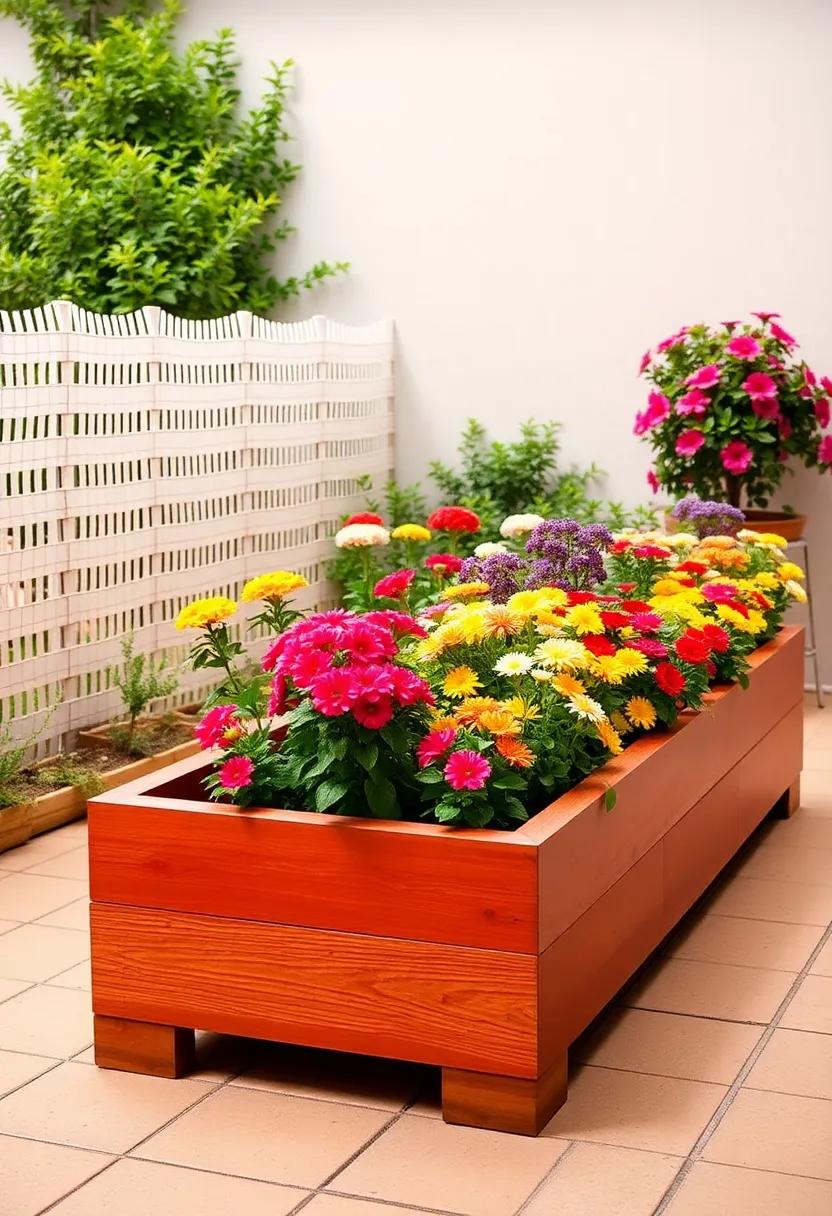 Colorful Palette: Designing a Raised Garden Bed with Vibrant Blooms