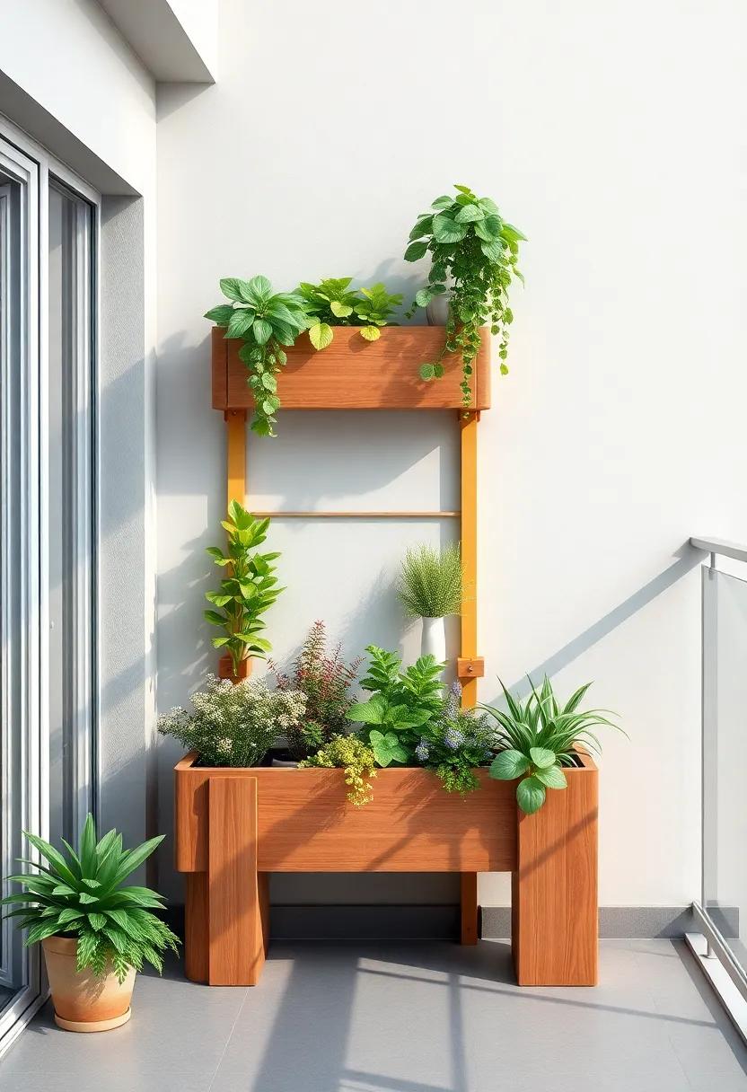 Elevate ‍Your ‍Space with Vertical Raised garden Beds⁣ for ‌Urban Balconies