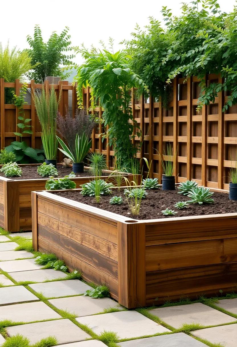 Rustic Charm: designing Raised Beds with⁢ Natural​ Elements⁢ and Textures