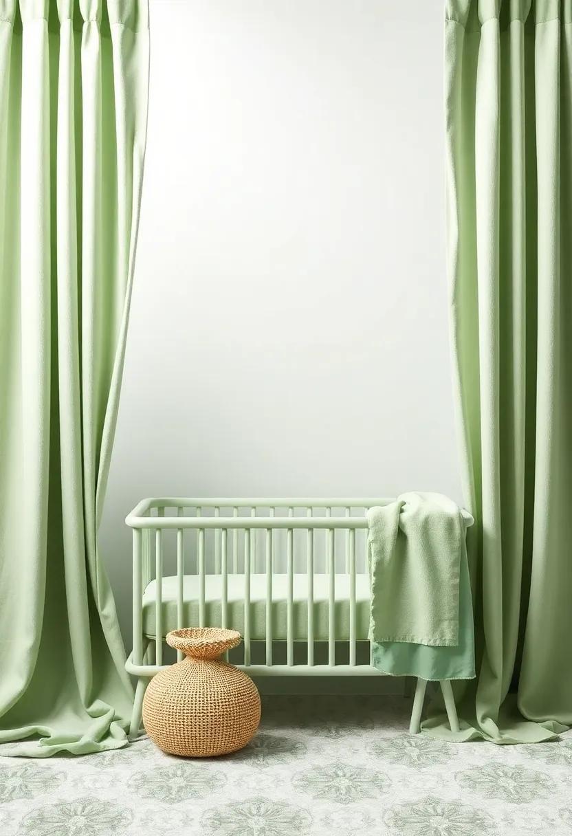 Creating⁣ a Dreamy Atmosphere with Soft Draperies in ⁢Sage ⁣Green