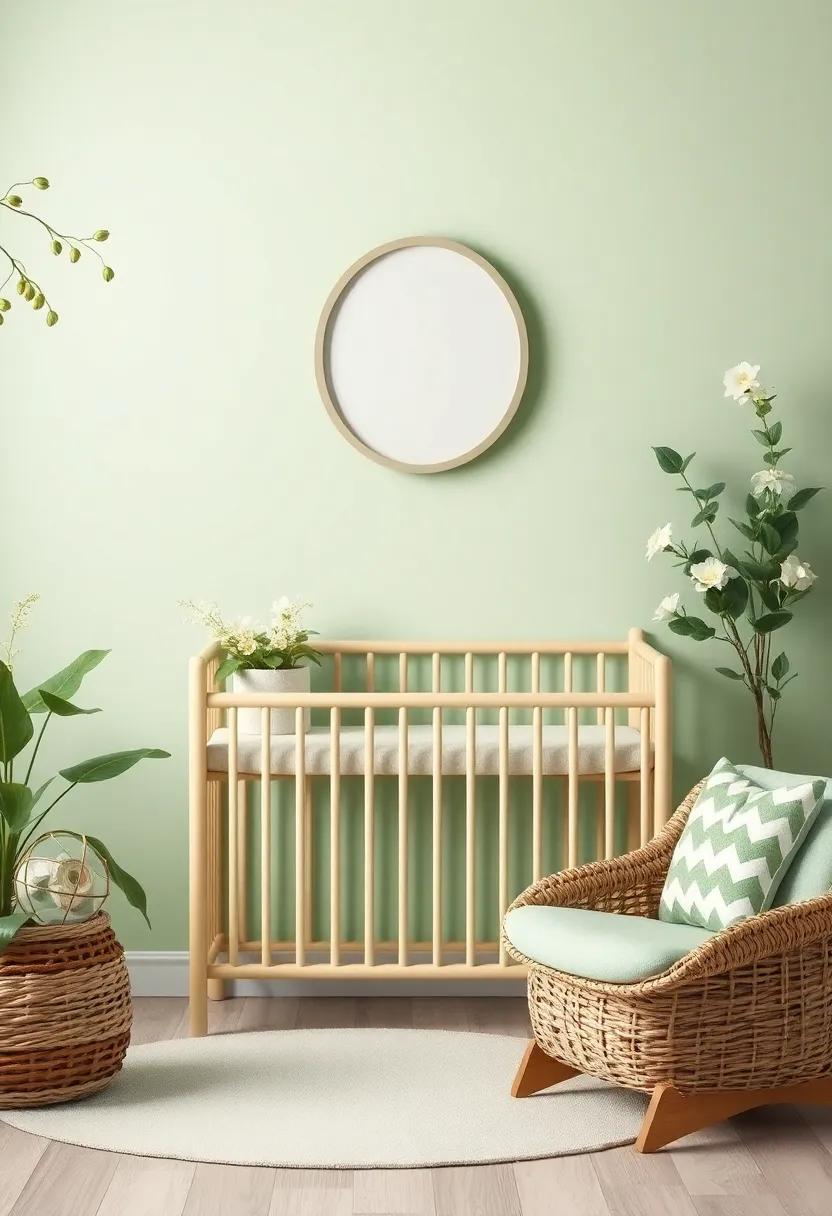 Flowers ​and Greens: Bringing the Essence of Nature into Your Nursery