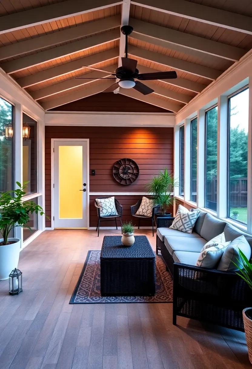 Mood Lighting That Transforms Your ⁢Screened ⁣Porch into an Evening Retreat