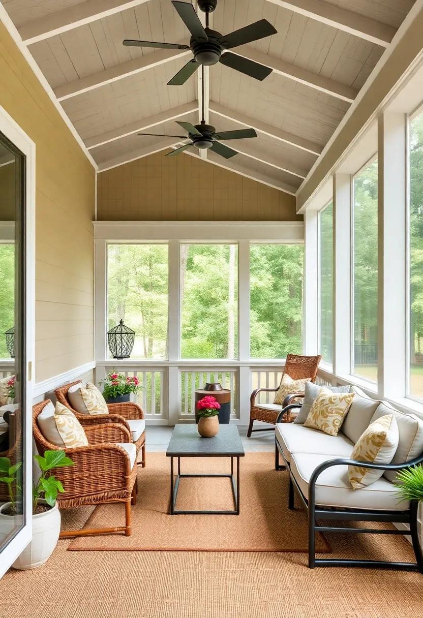 Multifunctional⁣ Spaces: Dual Uses for Your Screened Porch‍ Retreat