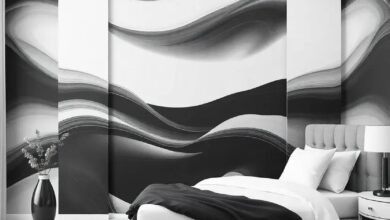 Timeless Elegance: Transform Your Bedroom with Stunning Black and White Wallpaper Designs